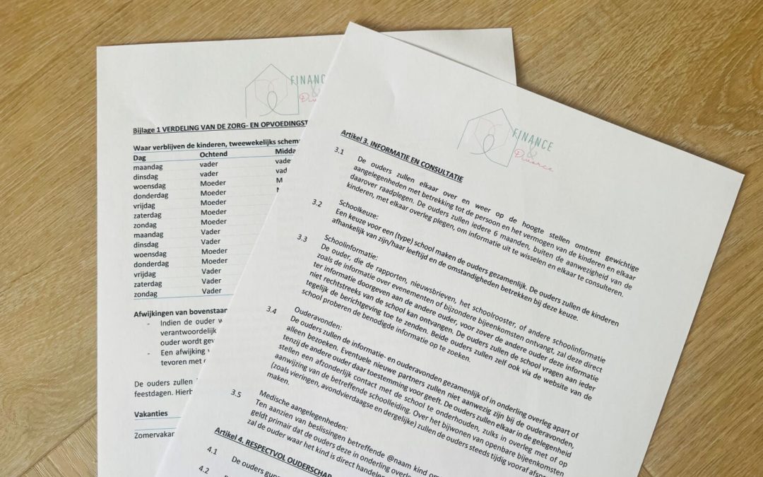 Hoe betrek je je kind bij het ouderschapsplan?